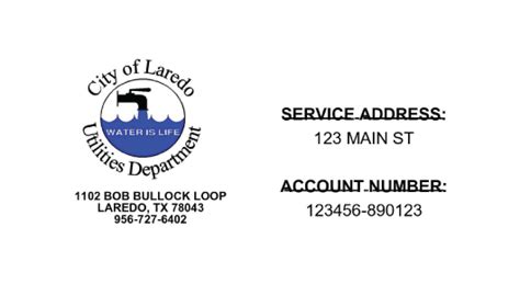 city of laredo pay water bill.